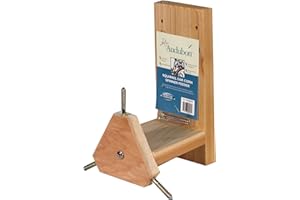 Woodlink NASQSPIN Audubon Squirrel 3 Ears Corn Holder,Beige