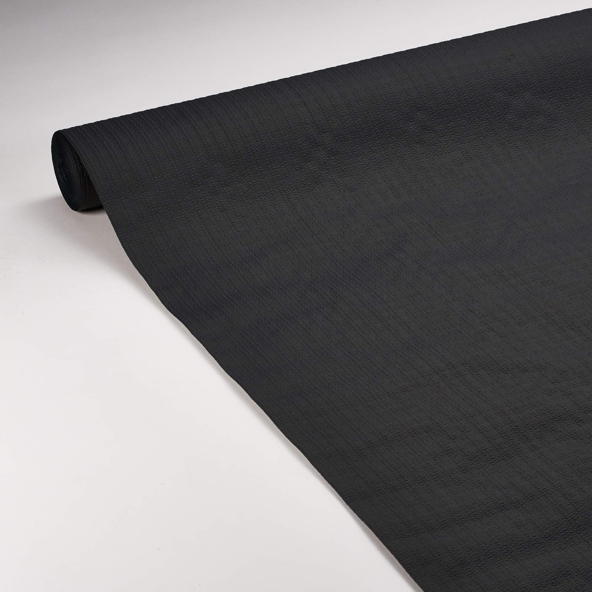 LE NAPPAGE ARTS DE LA TABLE - 71290 - Embossed Paper Tablecloth - Black - Recyclable and Biodegradable - 1.18 x 20 m Roll