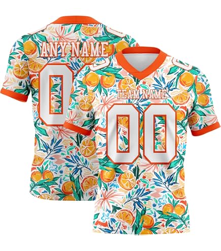 Amazon.com: Personalized Hope Breast Cancer Football Jersey For