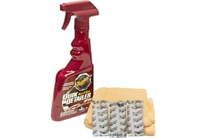 Meguiar's Clay Bar Kit with 3 Pack Clay Bars and Microfiber Towel for Auto Detailing - Smooth Surface Car Clay Bar Kit - G191