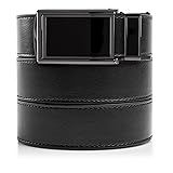 SlideBelts Men's Vegan Leather Belt without Holes