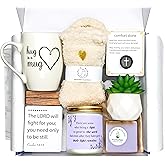 Sympathy Gift Baskets - Condolences Gift Box for Loss of Loved One, Sorry for Your Loss Gift Basket, Memorial Gifts for Mom, Dad, Husband - Bereavement Grief Gifts - Grieving Gift Box for Funeral