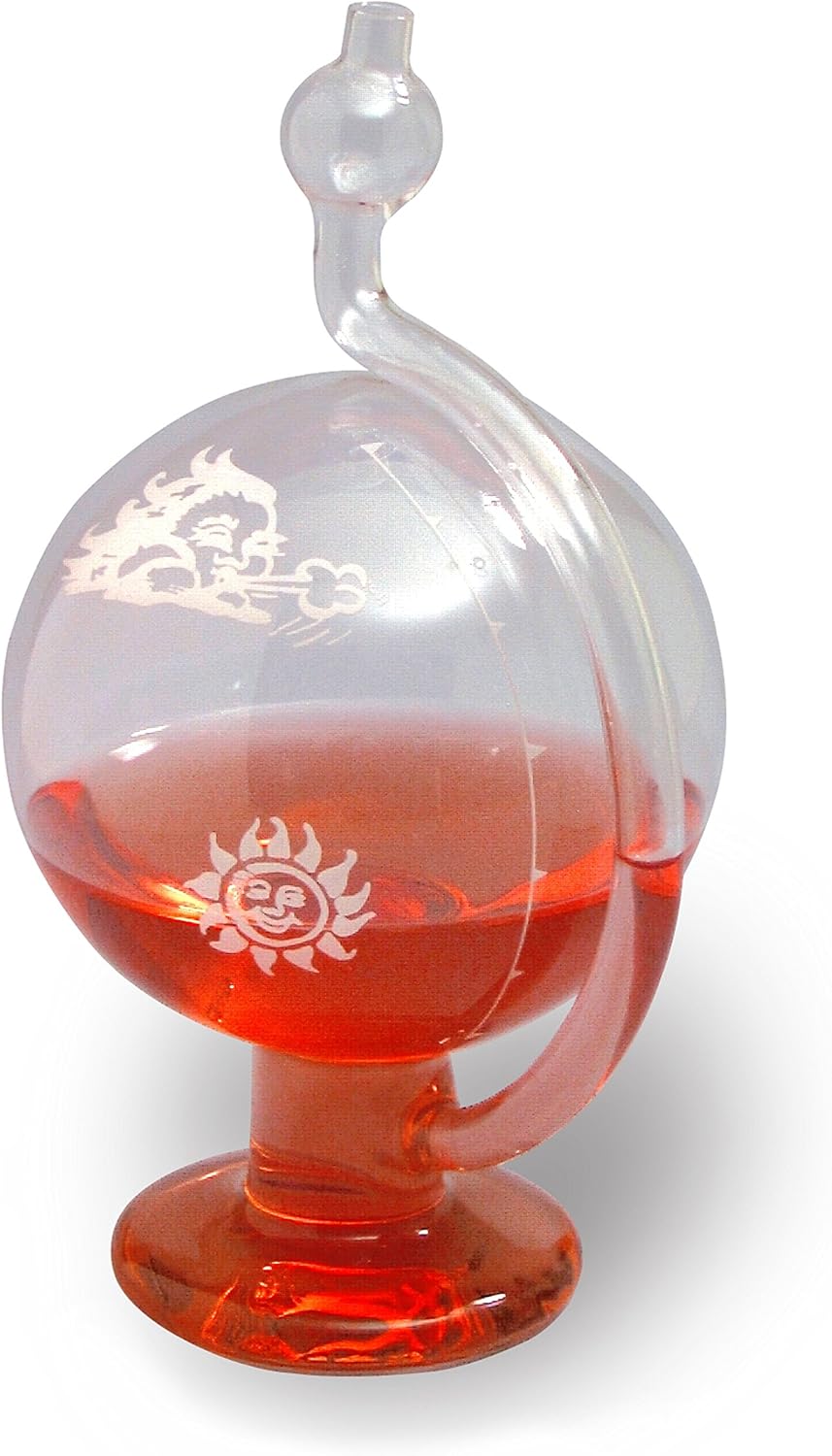 H B Durac Glass Weather Ball Barometer 152mm Diameter B61501 0000 Science Lab Barometers Amazon Com Office Products