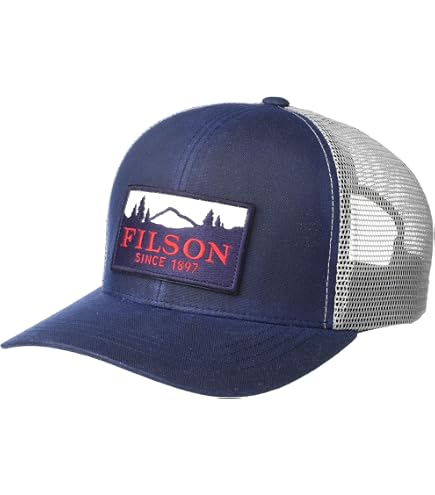 Filson Smokey Bear Low-Profile Cap Dark Green/Smokey One Size at