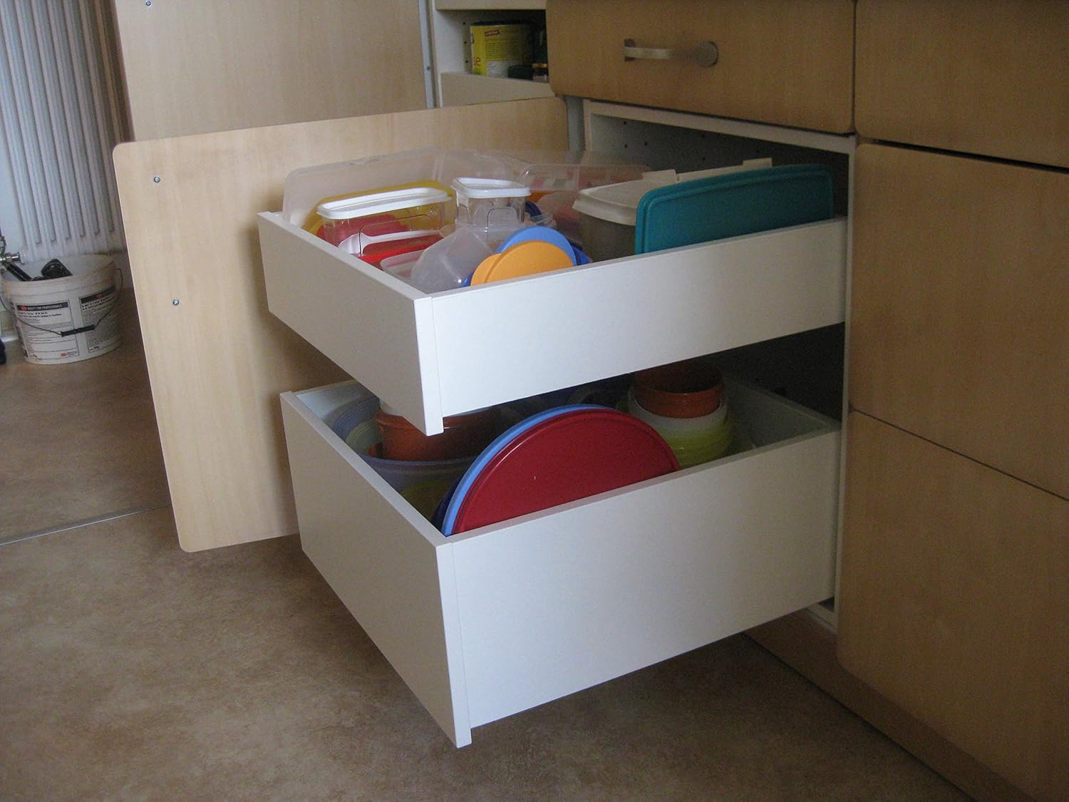 Schubladen Nachrusten Nachtraglich Einbauen 1 6 Schubladen Hohe 15 100cm Breite 33 105cm Tiefe 27 57cm Alles Wahlbar Spulenauszug Amazon De Kuche Haushalt