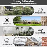 TooTaci Garden Wire 60M 2mm Stainless Steel 7x7 PVC Coated Kit view 8
