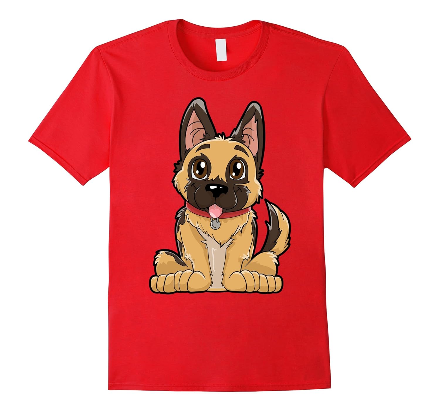 German Shepherd Cute Puppy T Shirt Funny Dog Puppies Gift-ANZ