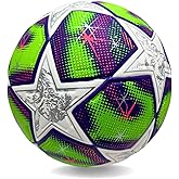 GX Professional Size 5 Soccer Ball. Textured, All-Terrain Training & Competition Ball with Air Pump & Needles. Perfect for Practice, League & Competitive Matches. Women Soccer League 2025
