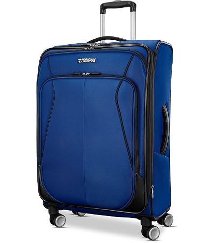 Amazon.com | American Tourister 4 KIX 3.0 Checked-Large Softside