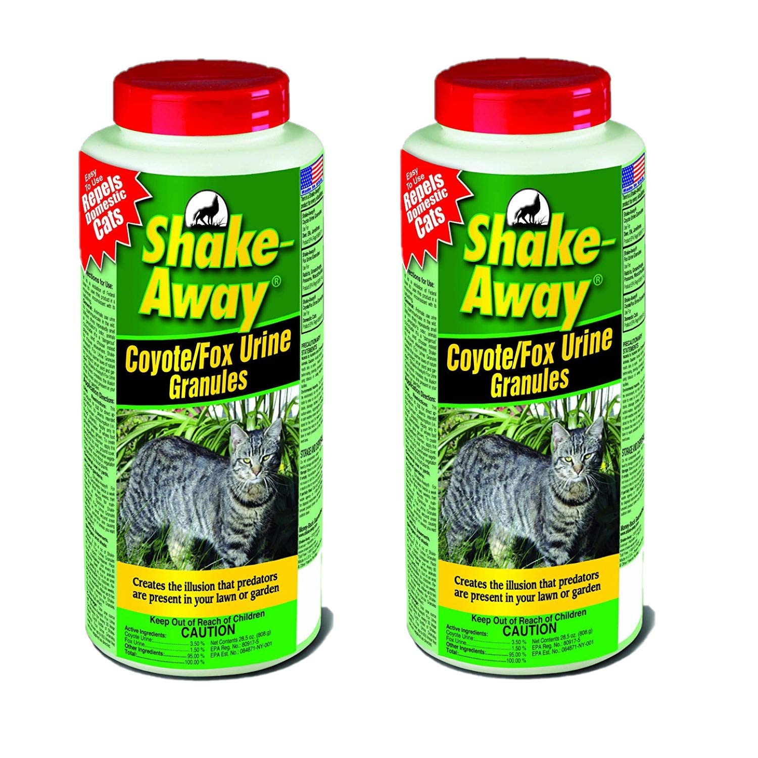 Photo 1 of -Away Coyote/Fox Urine Granules 28.5 oz.2 Pack