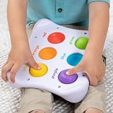 Fat Brain Toys Dimpl Duo Early Learning Sensory Toy for Babies & Toddlers view 5