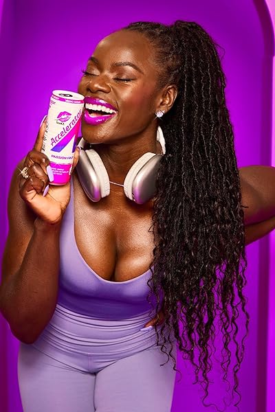 ACCELERATOR ACTIVE ENERGY DRINK SUGAR FREE ZERO CARBS, PASSION FRUIT TUNDE 12OZ CAN(12 PACK) ENHANCED FOCUS & SUSTAINED ENERGY FROM 100% NATURAL CAFFEINE (200MG), ASHWAGANDHA, COQ10 & GREEN TEA EXTRACT