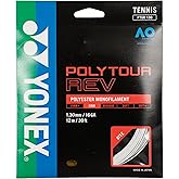 Yonex Polytour Rev 1.25mm 12m Pack Tennis String White