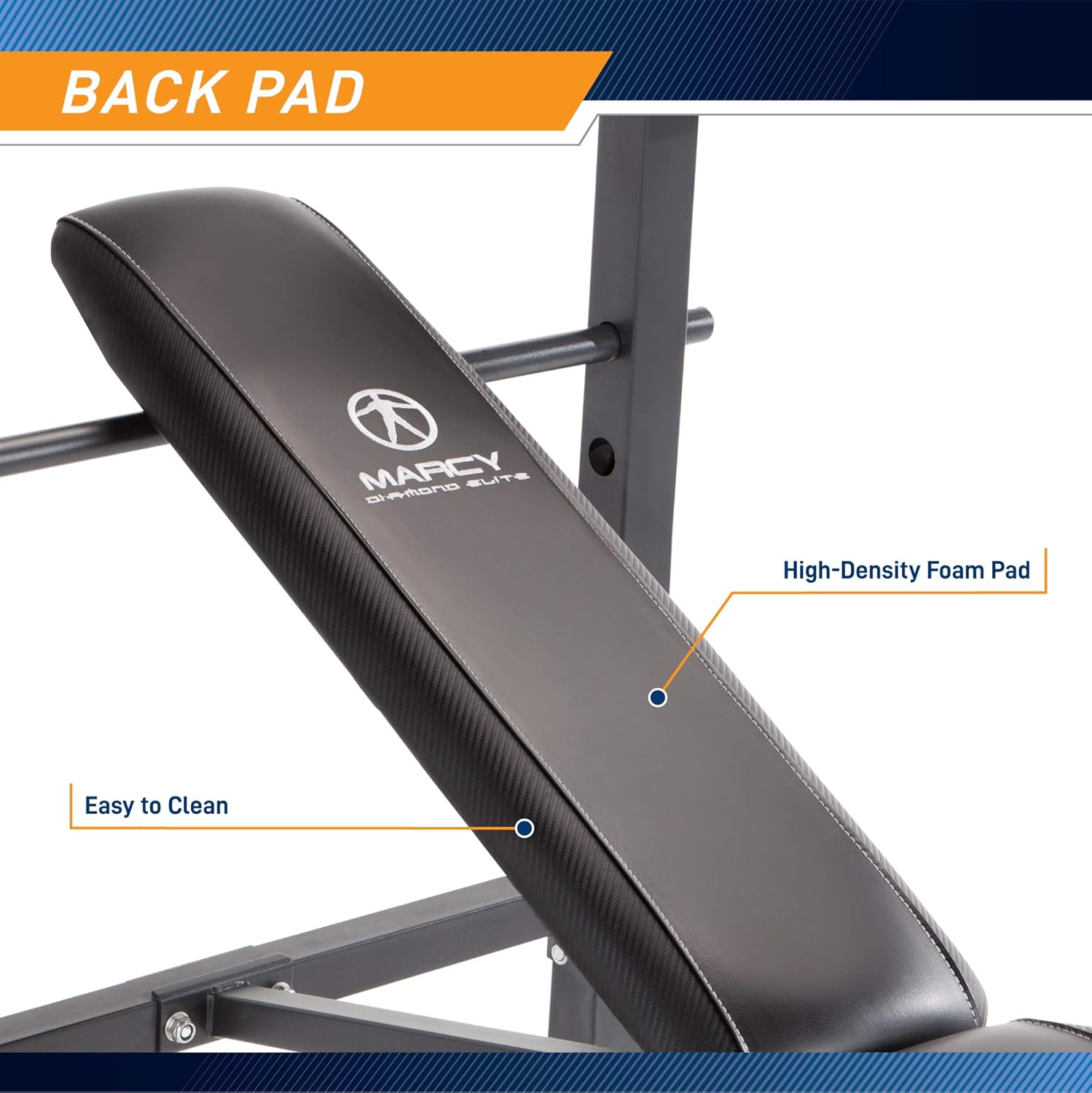 Marcy MD-2082W Diamond Elite MD Standard Bench with 100 lb. Weight Set: Sports & Outdoors