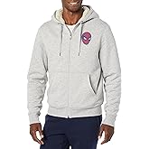 Amazon Essentials Disney | Marvel | Star Wars Men's Sherpa-Lined Full-Zip Hoodie Sweatshirts