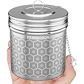 Reinmoson Extra Large Tea Infuser for Loose Tea & Spice Infuser for Cooking, Extra Fine Mesh Tea Strainers, 304 Stainless Steel Steeper for Black Tea, Rooibos, etc