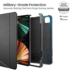 tomtoc Vertical Case for iPad Pro M2&M1 12.9-inch