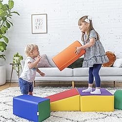 ECR4Kids SoftZone Climb and Crawl Playset, Building