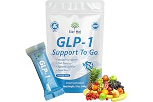 STAY-WELL NATURALS GLP-1 Supplement | Activate GLP-1 Production Naturally | GLP 1 Booster Drink Mix to Control Appetite and Cravings | Great Tasting Metabolic Support Formula [Tropical Fruit]
