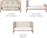 Tutti Bambini Modena 3-Piece Nursery Set Cot Bed Changing Table Wardrobe view 3