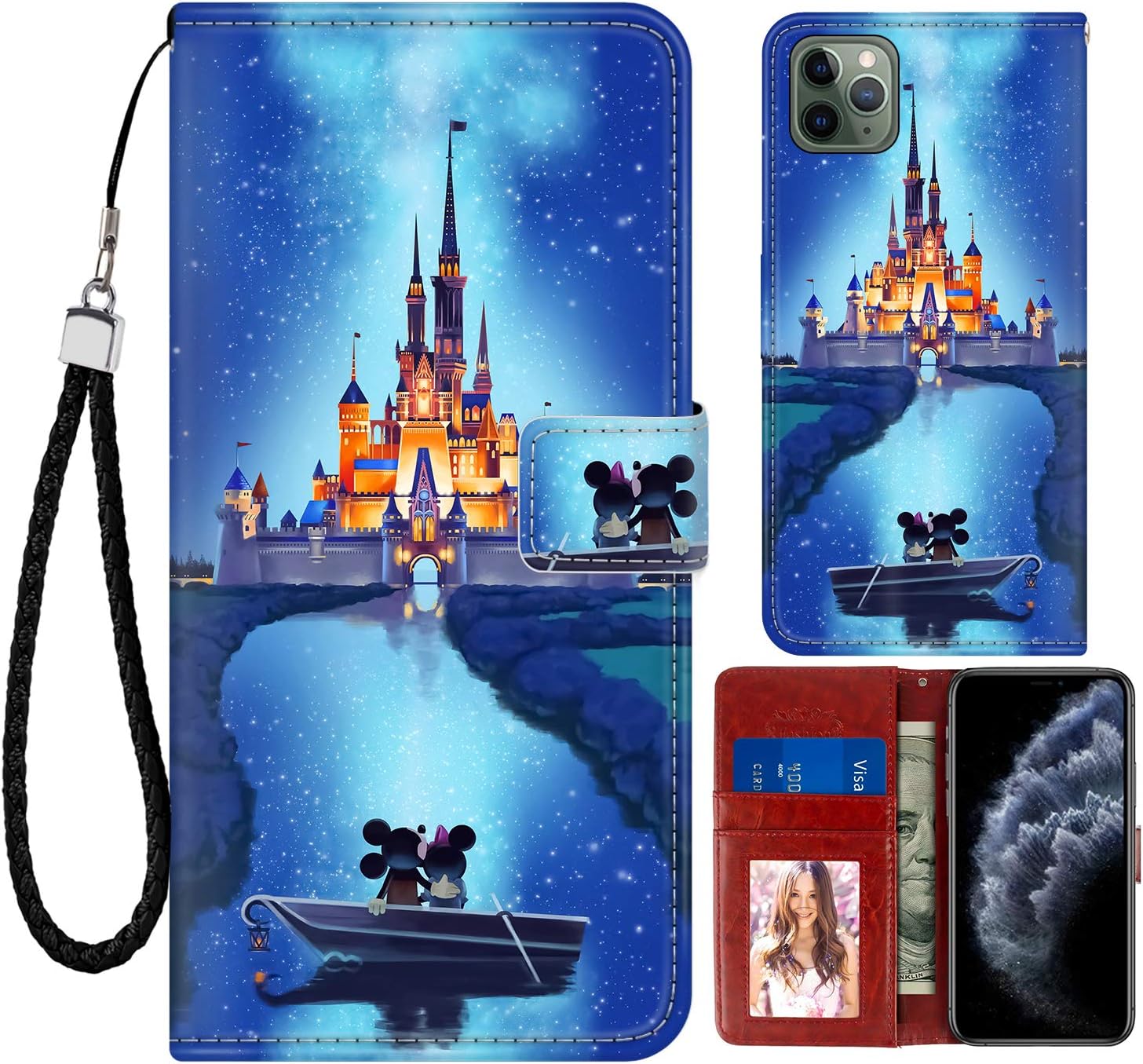 DISNEY COLLECTION iPhone 11 Pro Max Case Wallet Case Micky