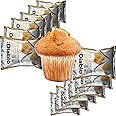 Diablo Chocolate, Chocolate Chip,Vanilla Cupcake | Sugar Free | Sweetened with Maltitol | Halal & Kosher Approved | 45g Each Cupcake (Vanilla, Pack of 12)
