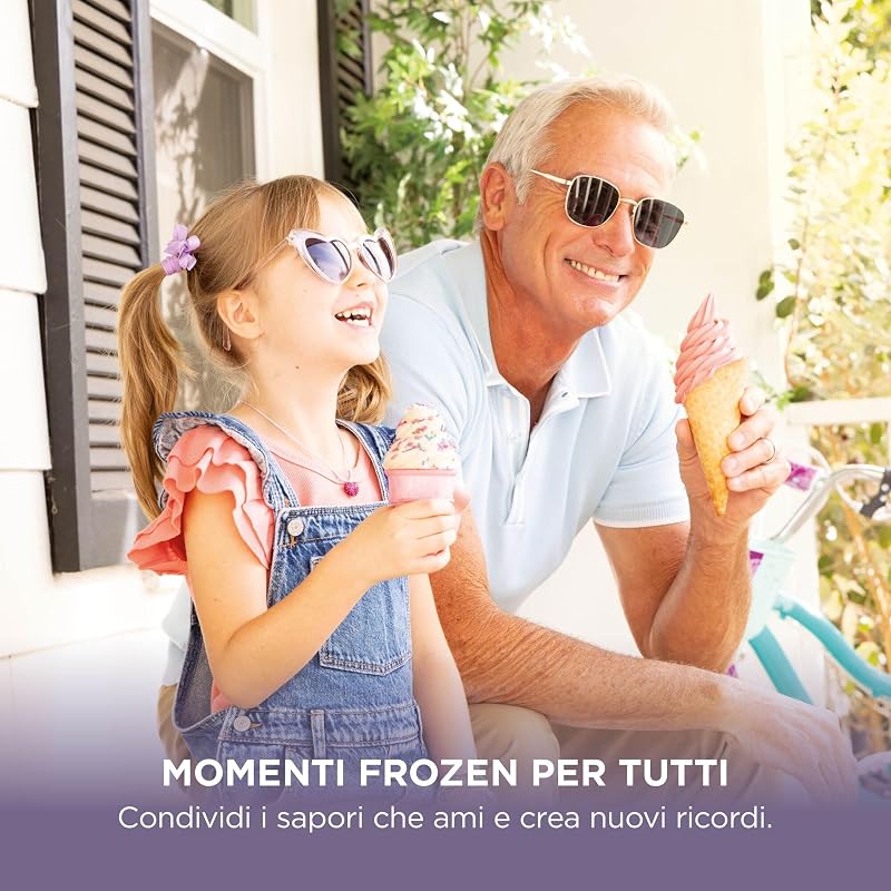 CREAMi Scoop & Swirl, Gelatiera con 13 Programmi, Oro Chiaro