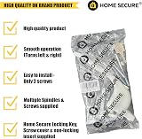 HomeSecure Universal Locking uPVC Window Handle with Keys Espag Reversible view 5
