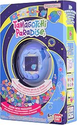 Tamagotchi Paradise Blue Water Shell Virtual Pet Zooming Worlds Toy view 13