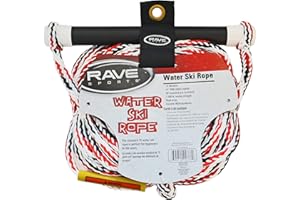 RAVE Sports 75' 1-Section Ski Rope w/NBR Smooth Grip- Promo