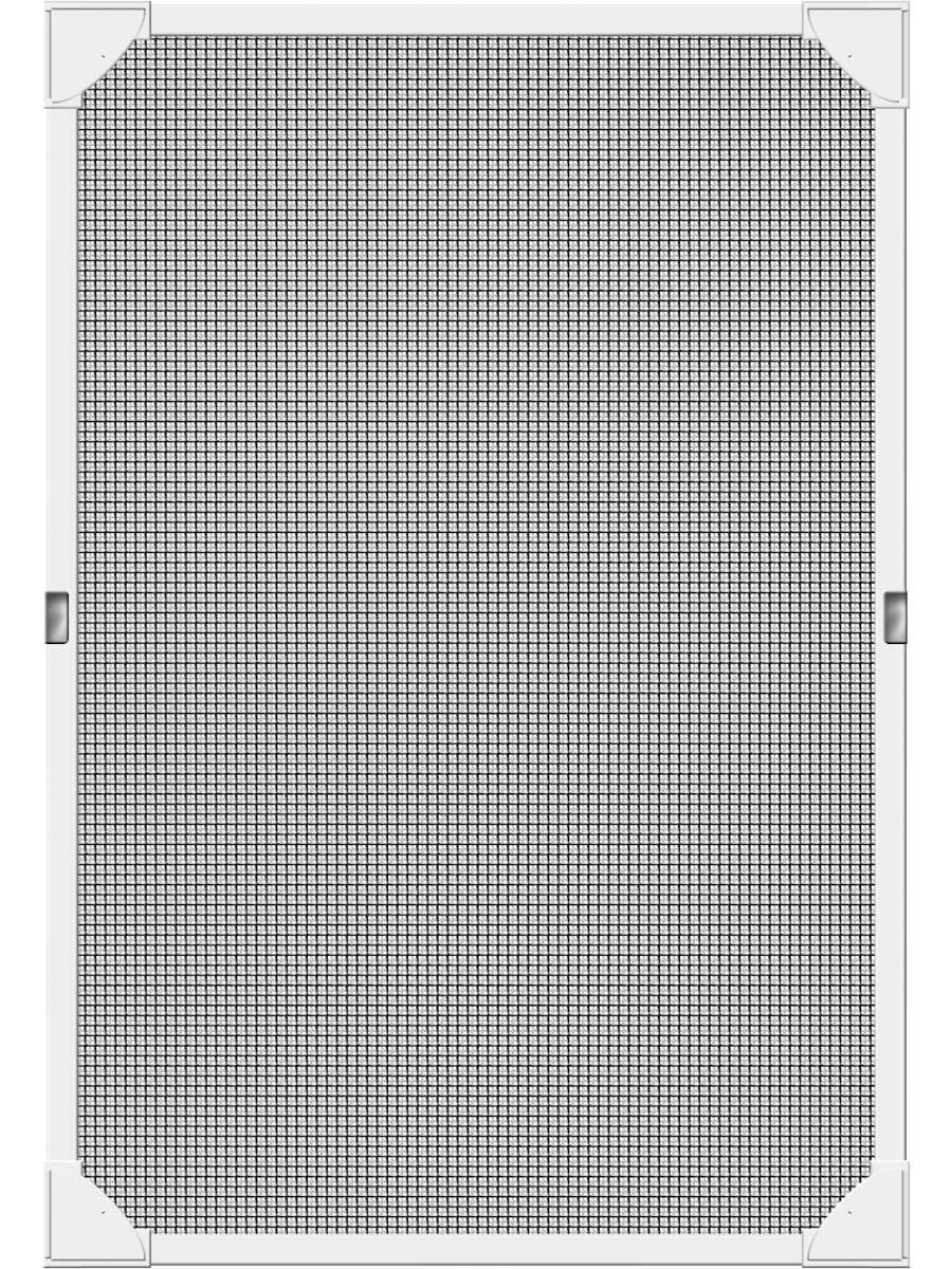 Schellenberg 50749 Insect Protection Screen for Roof Window Fly Screen with Magnetic Frame - No Drilling Required) 80 x 140 cm White