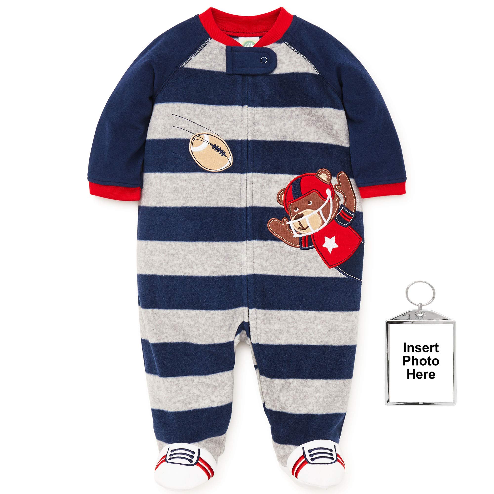 12 month pajamas with feet