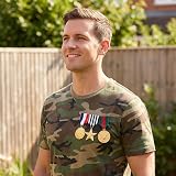 HENBRANDT Military Hero Medals Set Fancy Dress Costume Accessory VE Day Army view 5