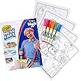 Amazon.com: Crayola Blippi, Color Wonder Mess Free Coloring Pages ...