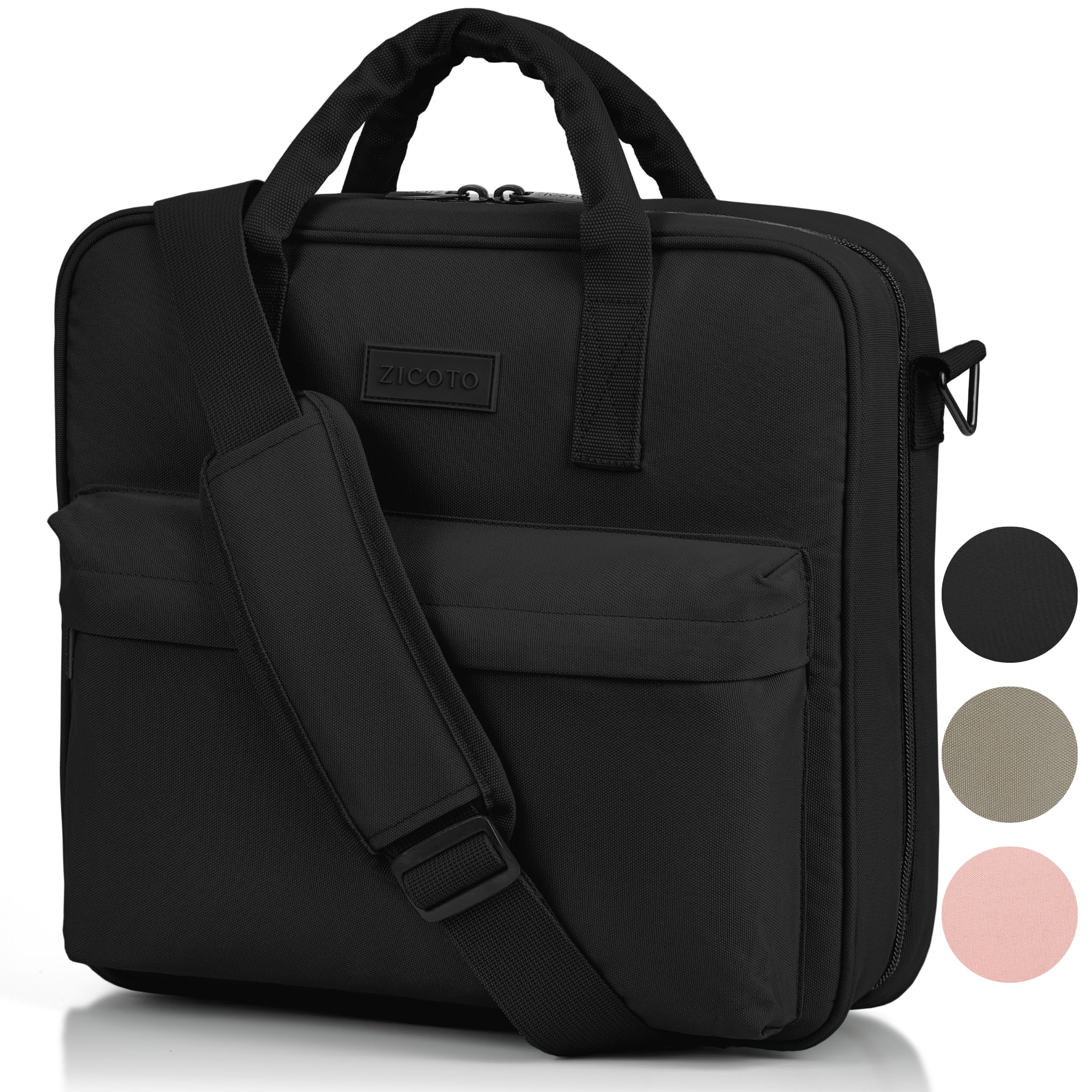 Photo 1 of Sturdy 3 Ring Zipper Binder With Shoulder Strap For School - Beautiful 2 Inch Zip Up Binder with Extra Pockets Holds 500 Sheets, Books & Laptop - Easy to Carry Trapper Keeper Made Of Premium Fabrics
