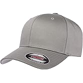 Flexfit Men's Athletic Baseball Fitted Cap, Gray, Large-X-Large