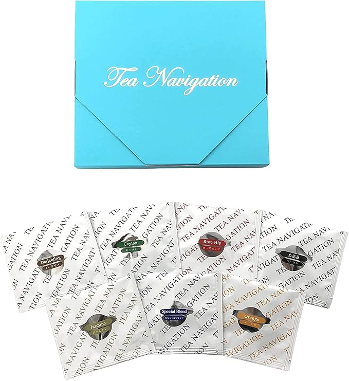 Amazon 紅茶ギフトセット ティーバッグ 最高級品質 Tea Navigation 7種7包入り シンフォニー ブルー Tea Navigation ティーナビゲーション 紅茶 通販
