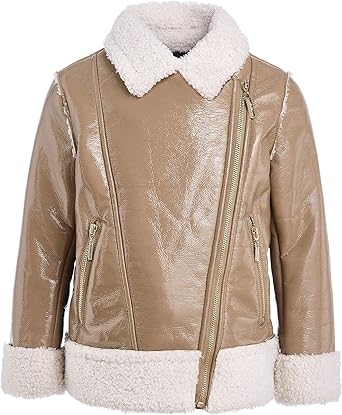faux sheepskin jacket