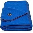 Arcturus Military Wool Blanket - Warm, Thick, Washable - Great for Outdoors, Camping, Stadium Blanket, Picnics, Travel - Car & Bushcraft Survival Kits, Large 64in x 88in 4.5 lb