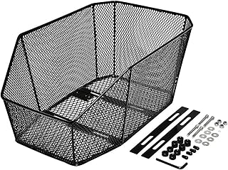 P4B Fahrradkorb Schultaschenkorb Jumbo Pro Fahrrad Korb für Gepäckträger Hinterradkorb Festmontage XXL