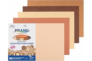 Pacon Prang (Formerly SunWorks) Construction Paper, White, 12" x 18", 50 Sheets
