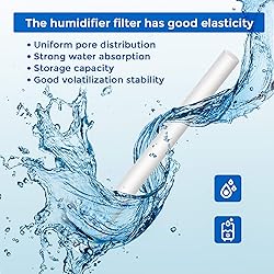 40 Pieces Humidifier Filter Cotton Refill Travel