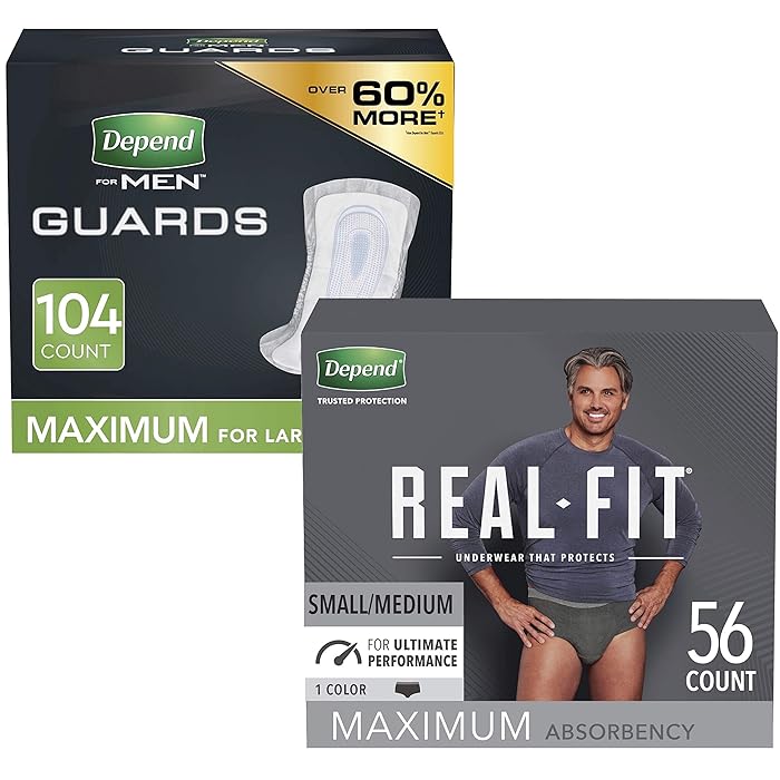 Buy Depend Complete Protection Package Real Fit Incontinence Underwear