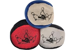 TonGass Microfiber Ultra Dry Bowling Grip Ball, Microfiber Bowling Grip Bags, Bowlings Powder Bag for Hands Use - Multicolor
