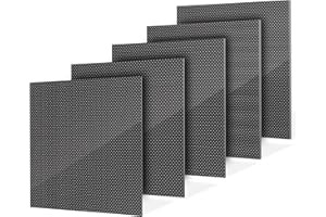 100% 3K Carbon Fiber Sheet Lanstics Carbon Fiber Plate Carbon Fiber Laminate Plate Plain Weave Panel Sheet 1MM Thickness Glossy Surface 240X240X0.5MM 1.0MM 1.5MM 2MM 3.0MM