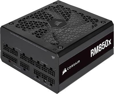 Corsair RM850x 850W 80 Plus Gold Fully Modular Power Supply UK Black