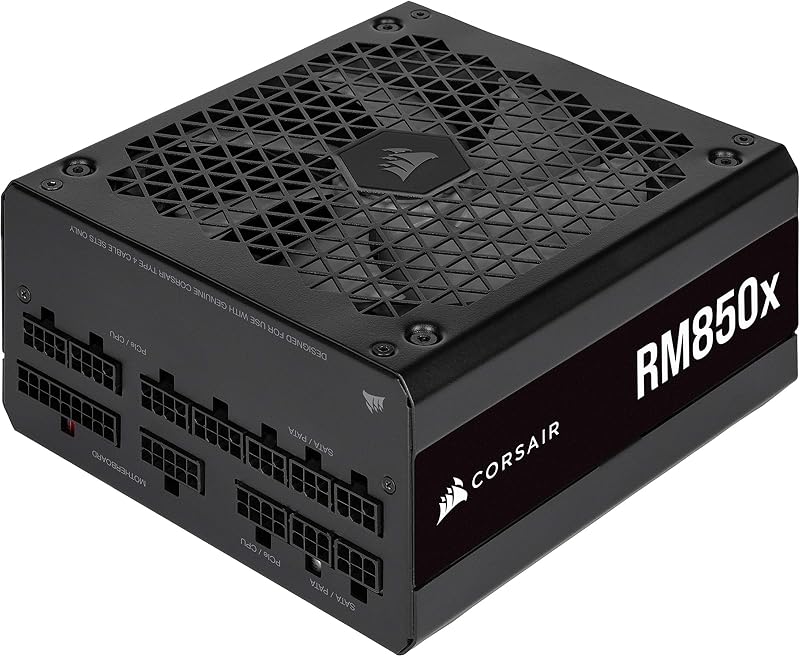 Corsair RM850x 850W 80 Plus Gold Fully Modular Power Supply UK Black
