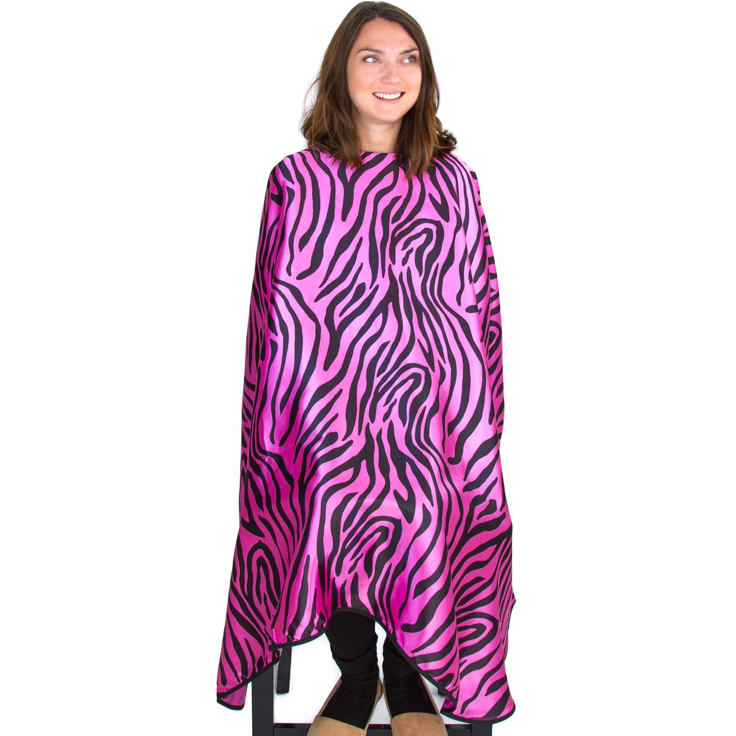 warehouse pink zebra dress