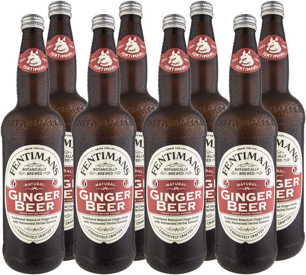 Fentimans Traditional Ginger Beer 750ml (Case of 8) Amazon.es