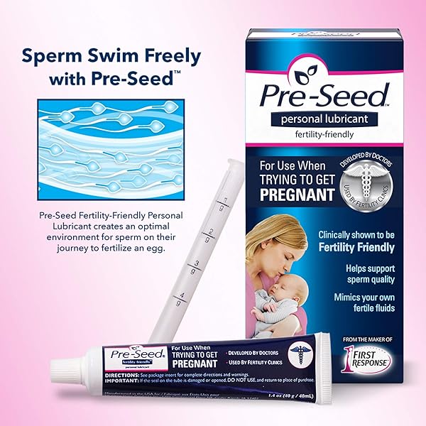 PRE-SEED FERTILITY LUBRICANT, FOR USE BY COUPLES TRYING TO CONCEIVE